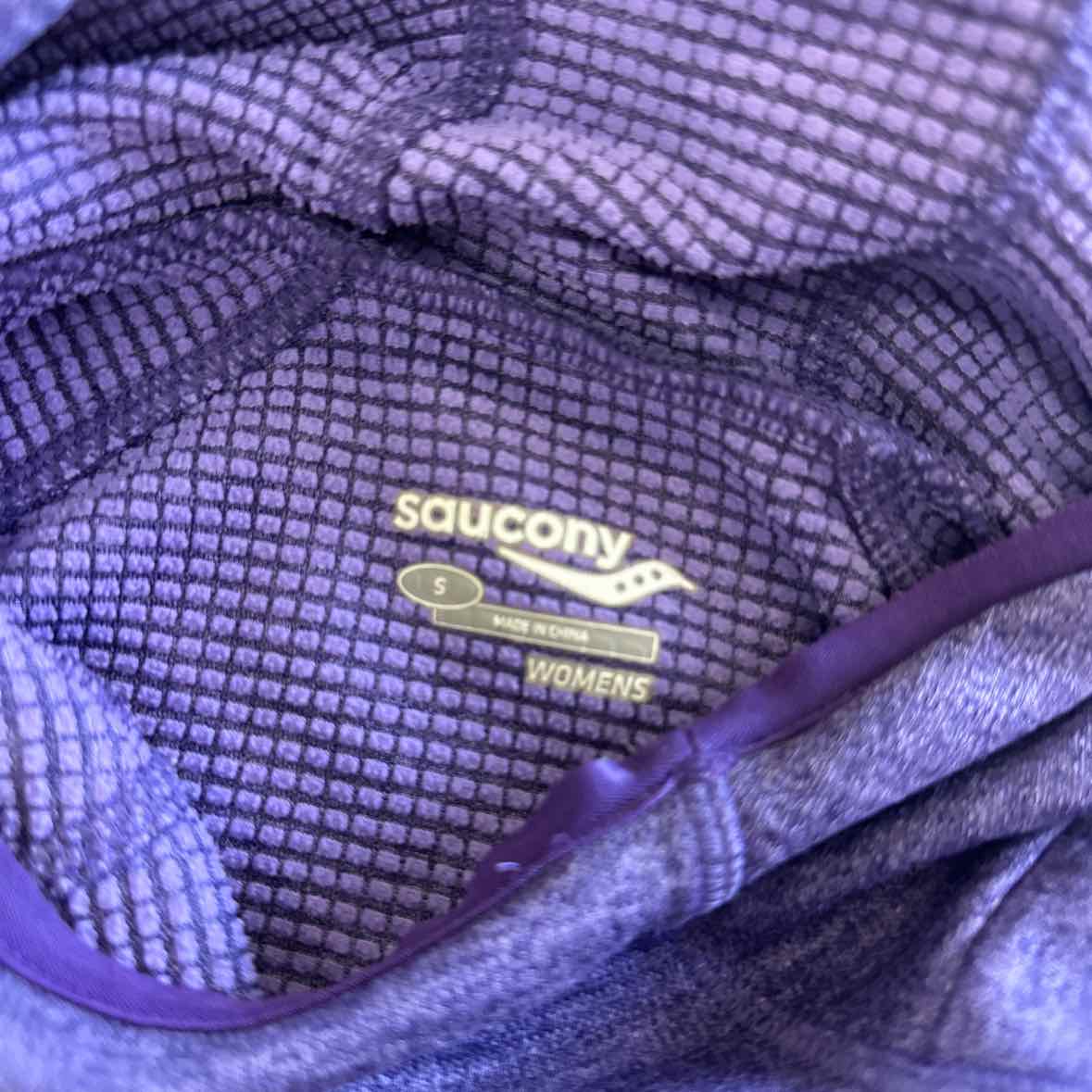 Saucony Size S Purple Athletic Jacket