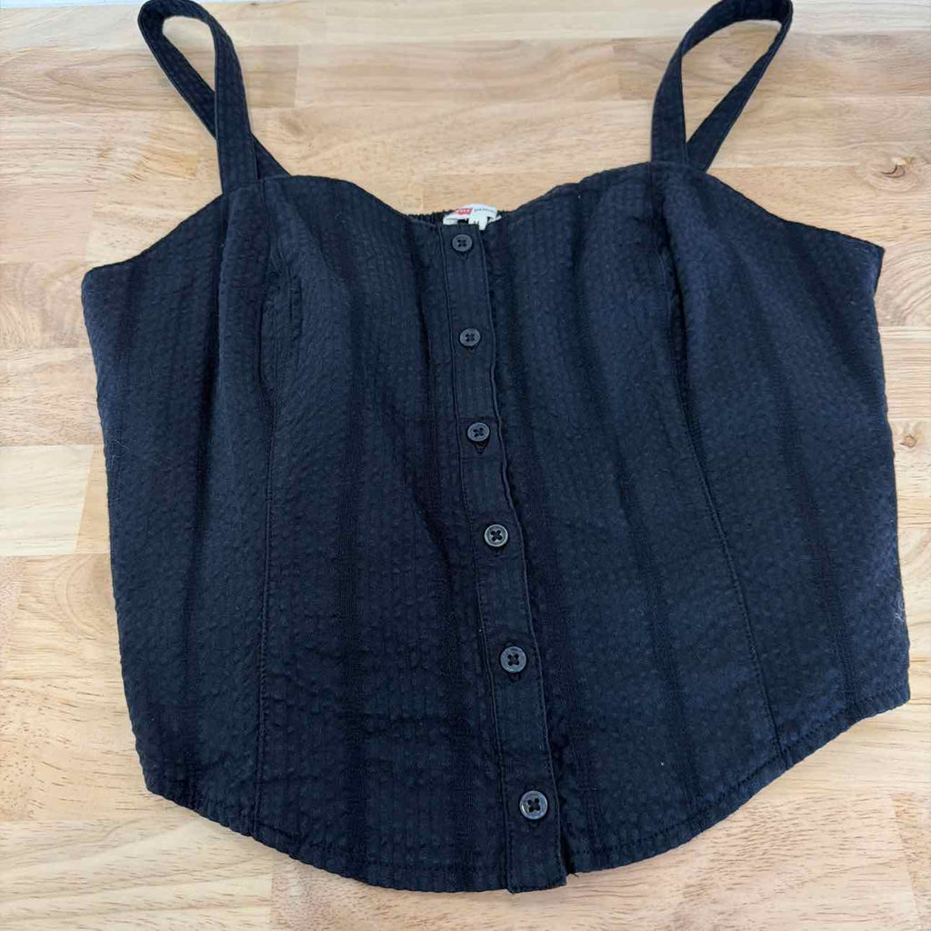 Levi's Size M Black Levi's Adore Bustier Top