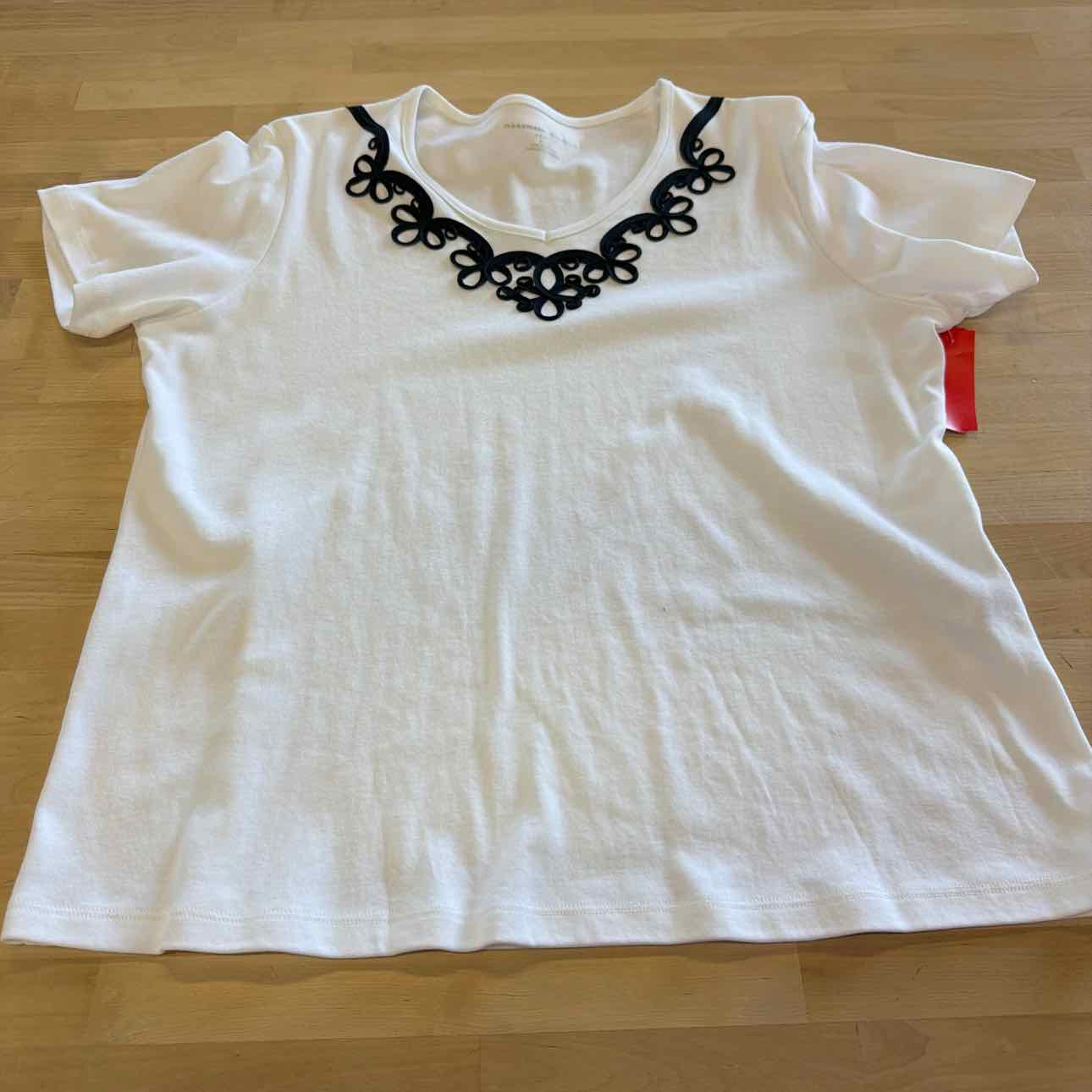 Alison Daley Size PL White Preloved Blouse