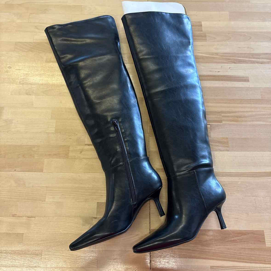 I.N.C. International Concepts Womens Jackston Over-The-Knee Black Smooth 6.5M