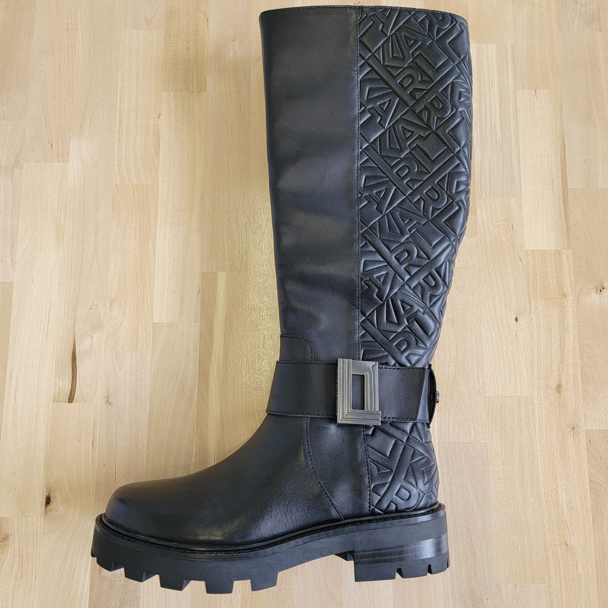 Karl Lagerfield Shoe Size 6.5 Black Boots