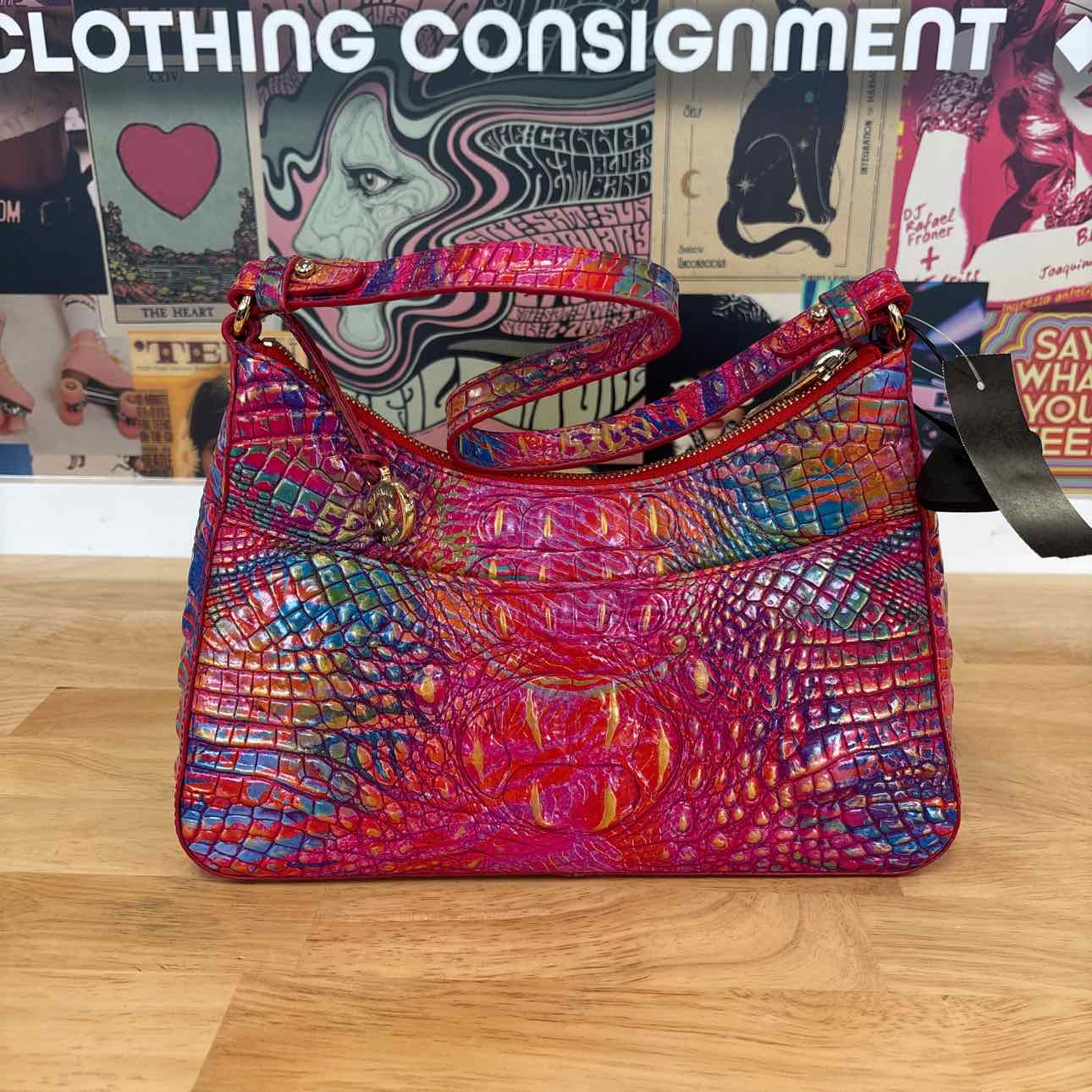 Brahmin Pink Preloved Handbag