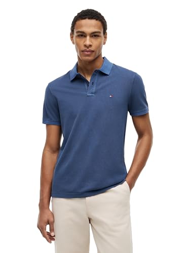 Tommy Hilfiger Size XL Men's Garment Dyed Regular Short Sleeve Polo