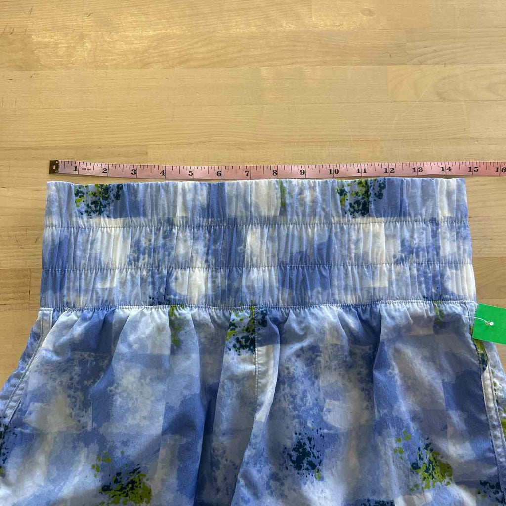 dip Size S Blue White Preloved Athletic Shorts