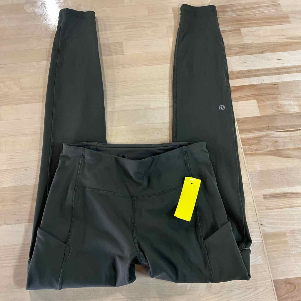 LuluLemon Size 4 Green Preloved athletic leggings