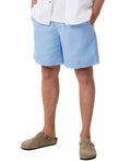 Cotton on Men's Kahuna Drawstring Shorts - Pale Blue - XXL
