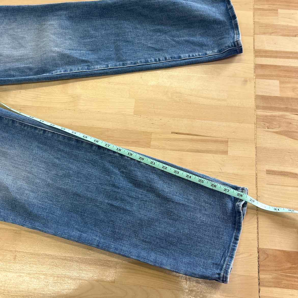 Express Size L Blue Denim Preloved Jeans