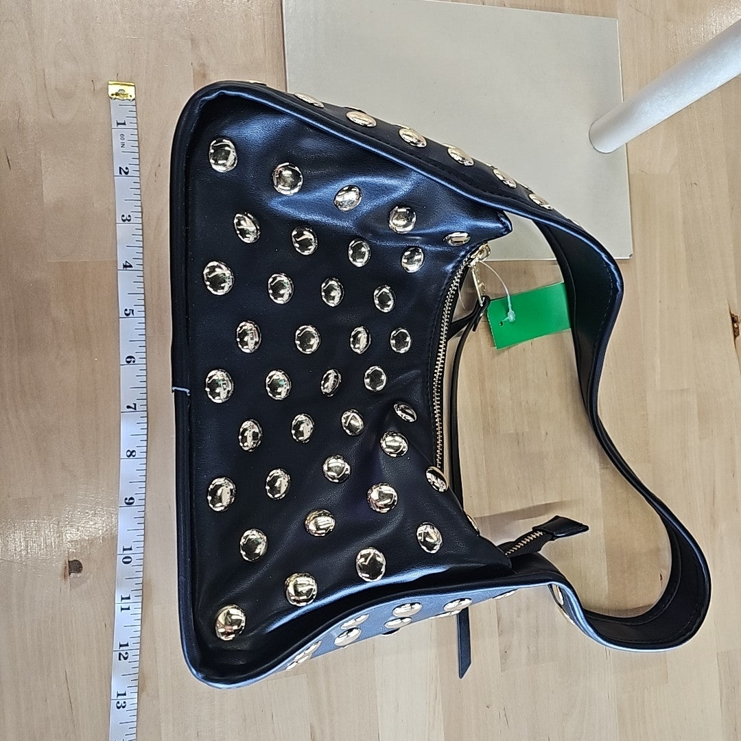 Steve Madden Bcheyann Studded Hobo - Black