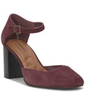 Lucky Brand Size 8.5 Cranberry Kanira Suede New Heels