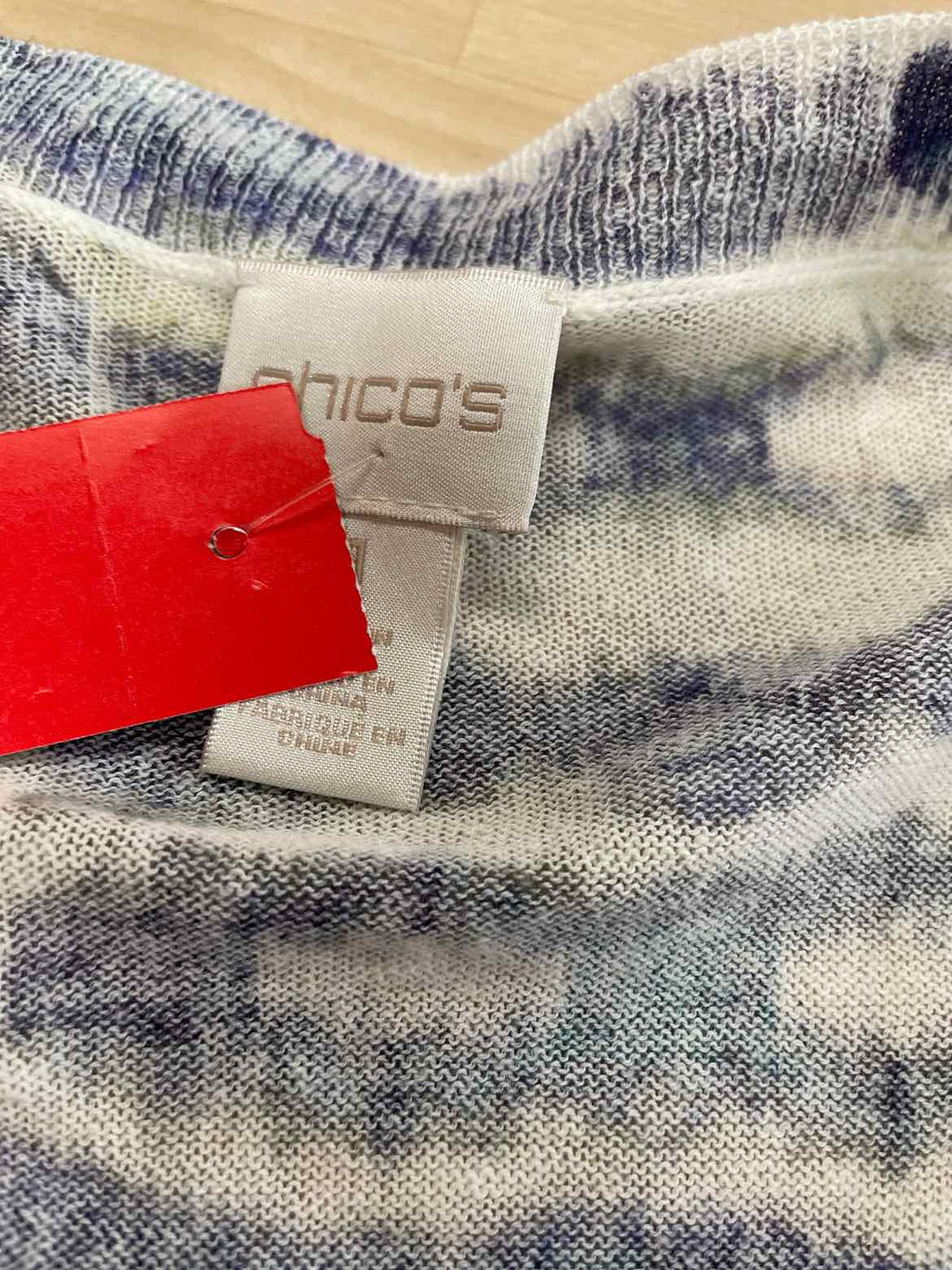 Chico's Size 1 Multi - Fall Duster