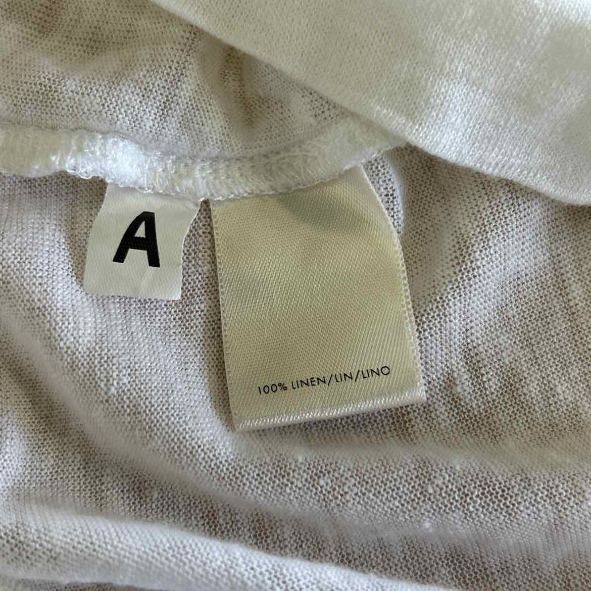 Ann Taylor Size M White Preloved Blouse SS