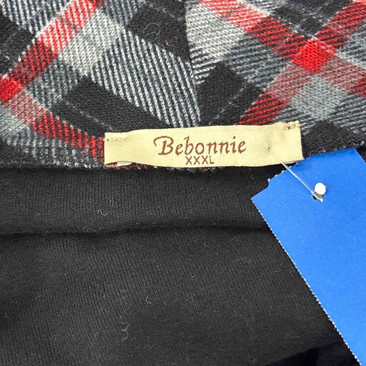 Bebonnie Size XXXL Red & black Knit Top