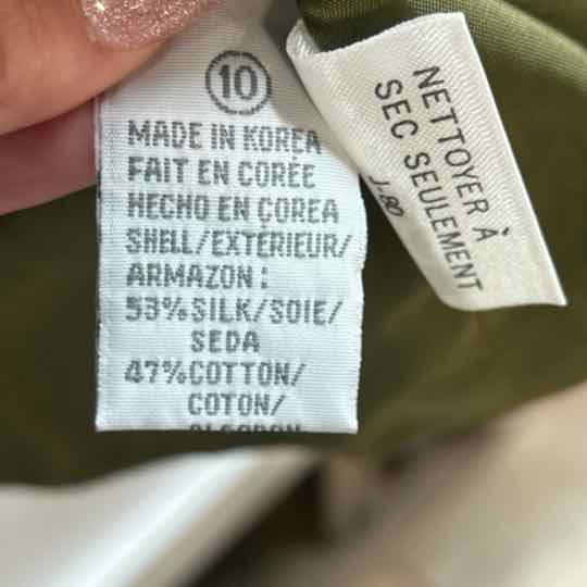 Liz Claiborne Size 10 Green Preloved Jacket