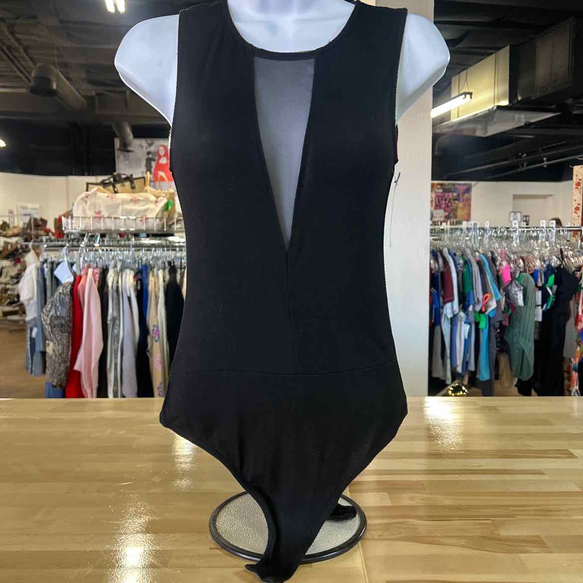Lulus Size S Black Preloved Bodysuit