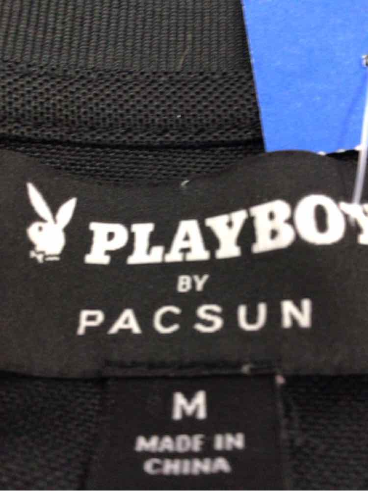 PlayBoy Size M Black Preloved MENS T-shirt