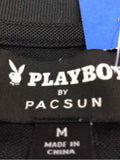PlayBoy Size M Black Preloved MENS T-shirt