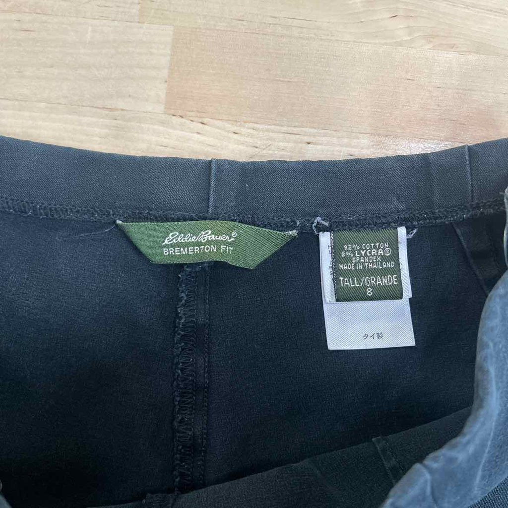Eddie Bauer Size 8 Black Preloved Pants