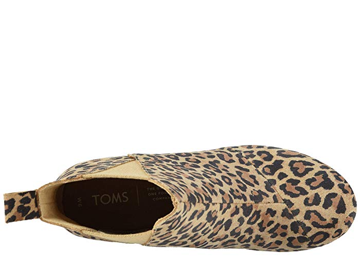 TOMS Women's Print Suede Kelsey Booties