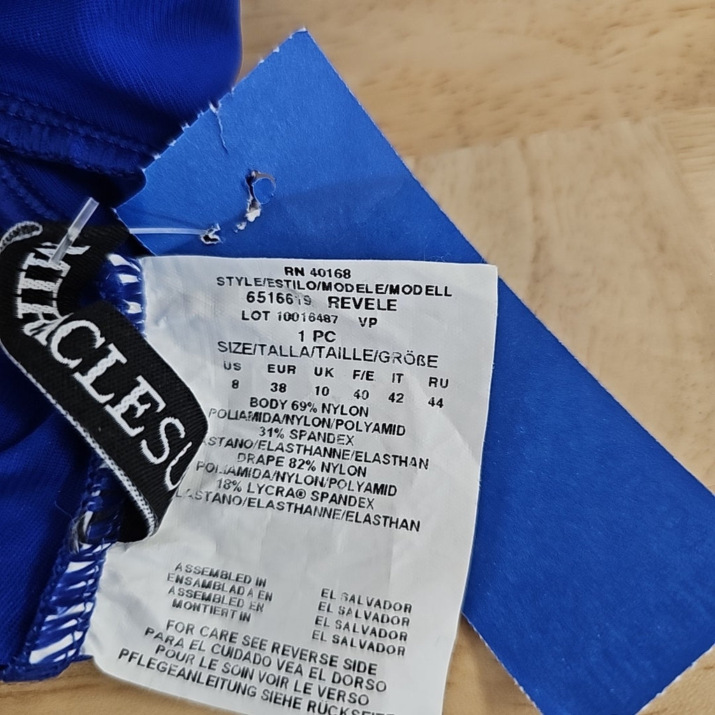MiracleSuit Size 8 Blue Preloved Swimsuit