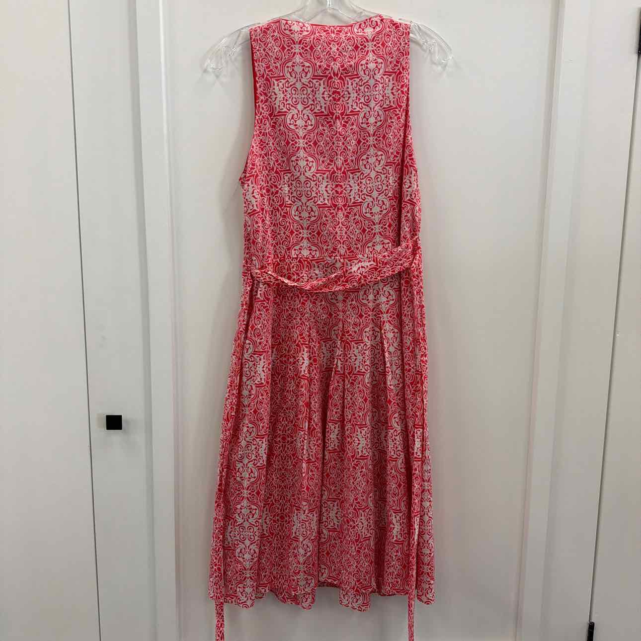 Black Label Size 12 Orange Preloved Dress