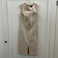Ann Taylor Size 2 Tan Preloved Dress