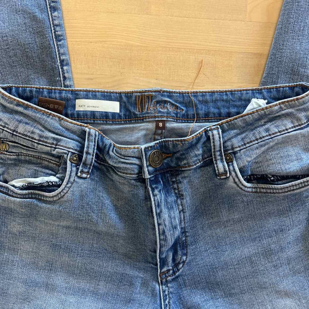 Kut from the Kloth Size 8 Blue Used Jeans