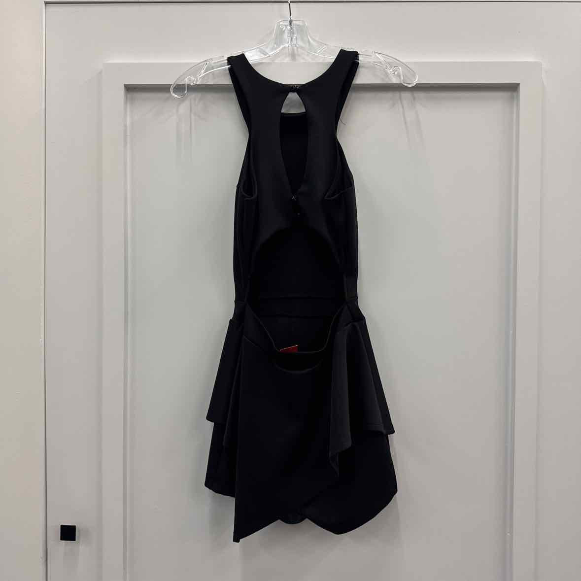 Charlotte Russe Size M Black Preloved Romper