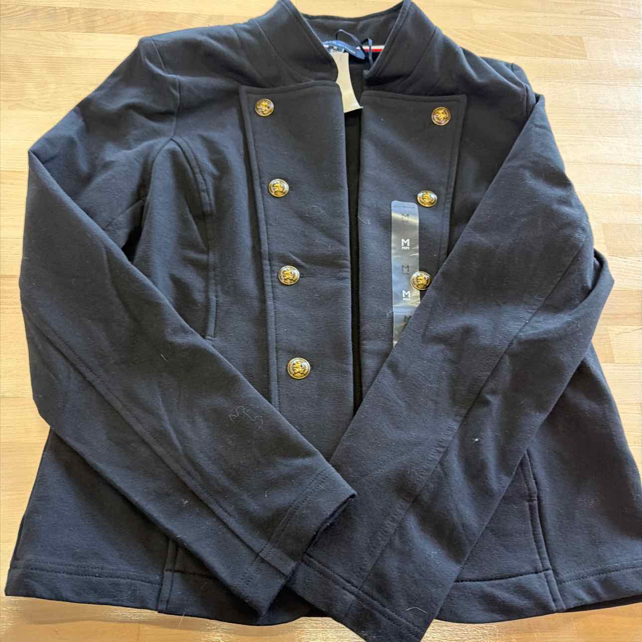 Tommy Hilfiger Military Band Jacket Black