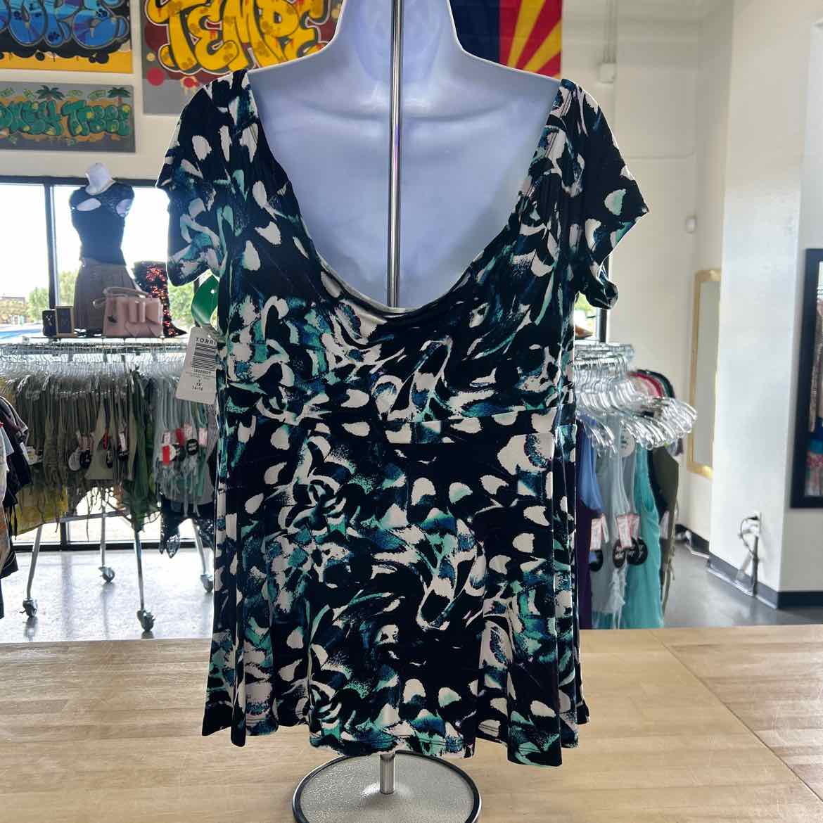 Torrid Size 1 Blue New Sleeveless