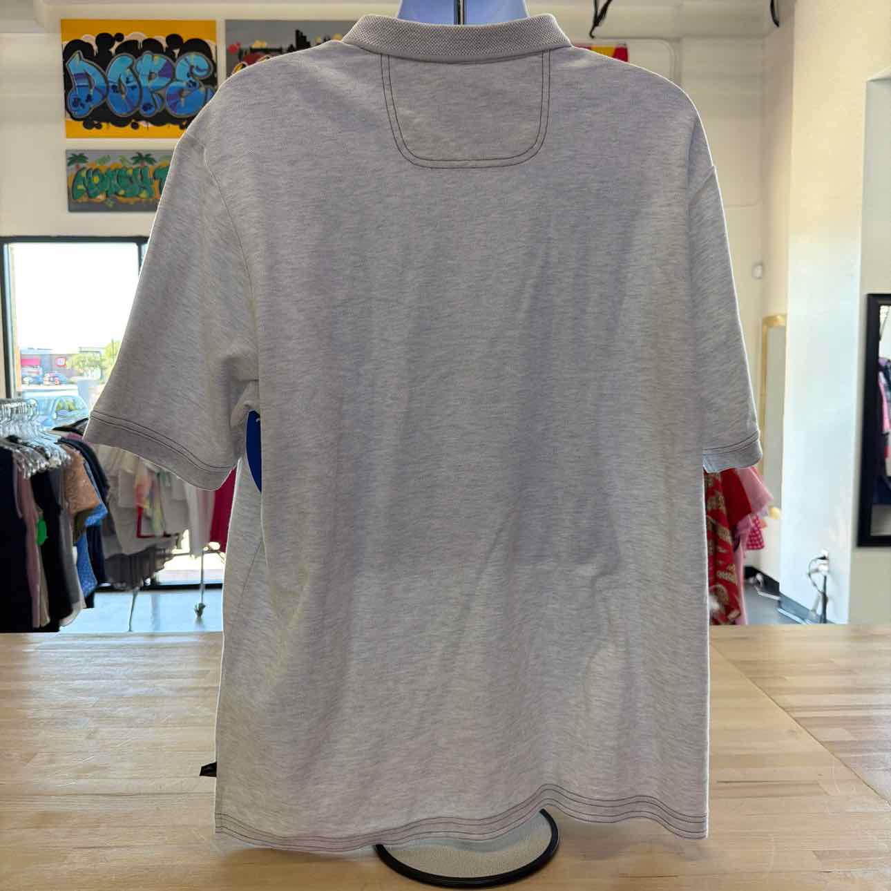 Tommy Bahama Size XXL Gray Preloved MENS Polo
