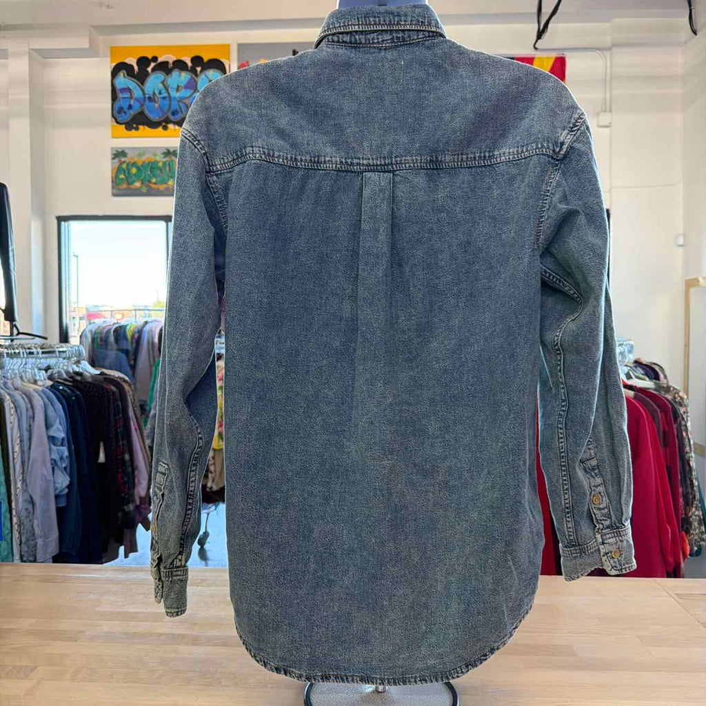 Mode of One Men's Regular-Fit Denim Shirt