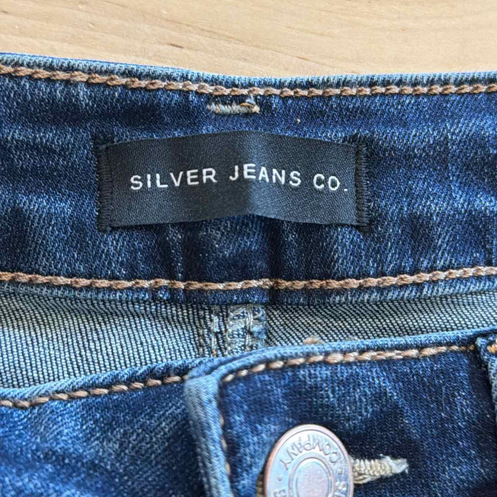 Silver Jean Co. Size 27 Blue Jeans