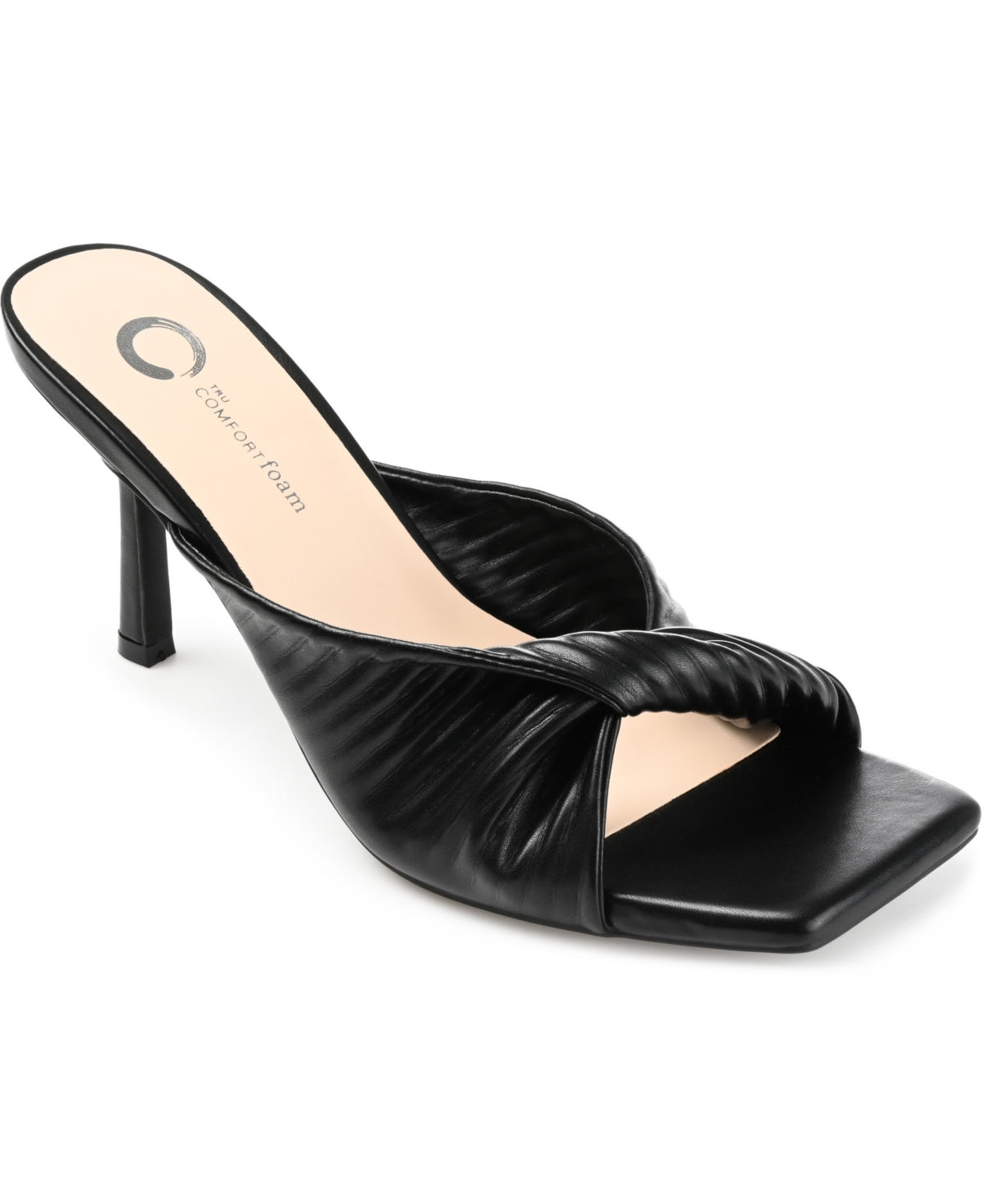 Journee Collection Journee Collection Womens Gre Black 8.5M