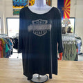Harley Davidson Size 3X Grey Preloved T-Shirt SS