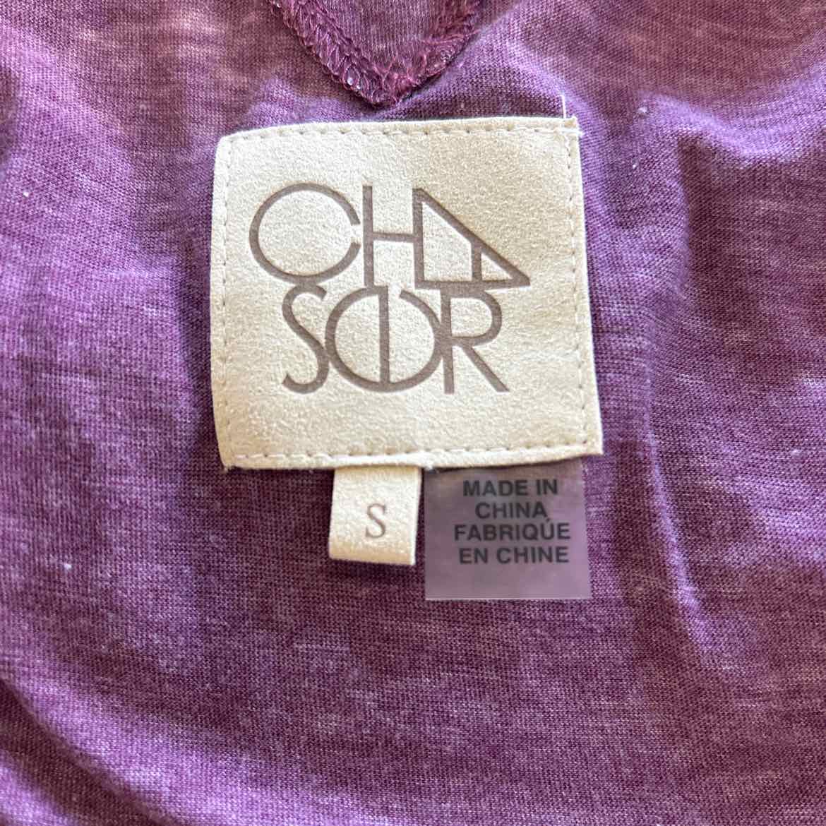 Chaser Size S Purple Shirt