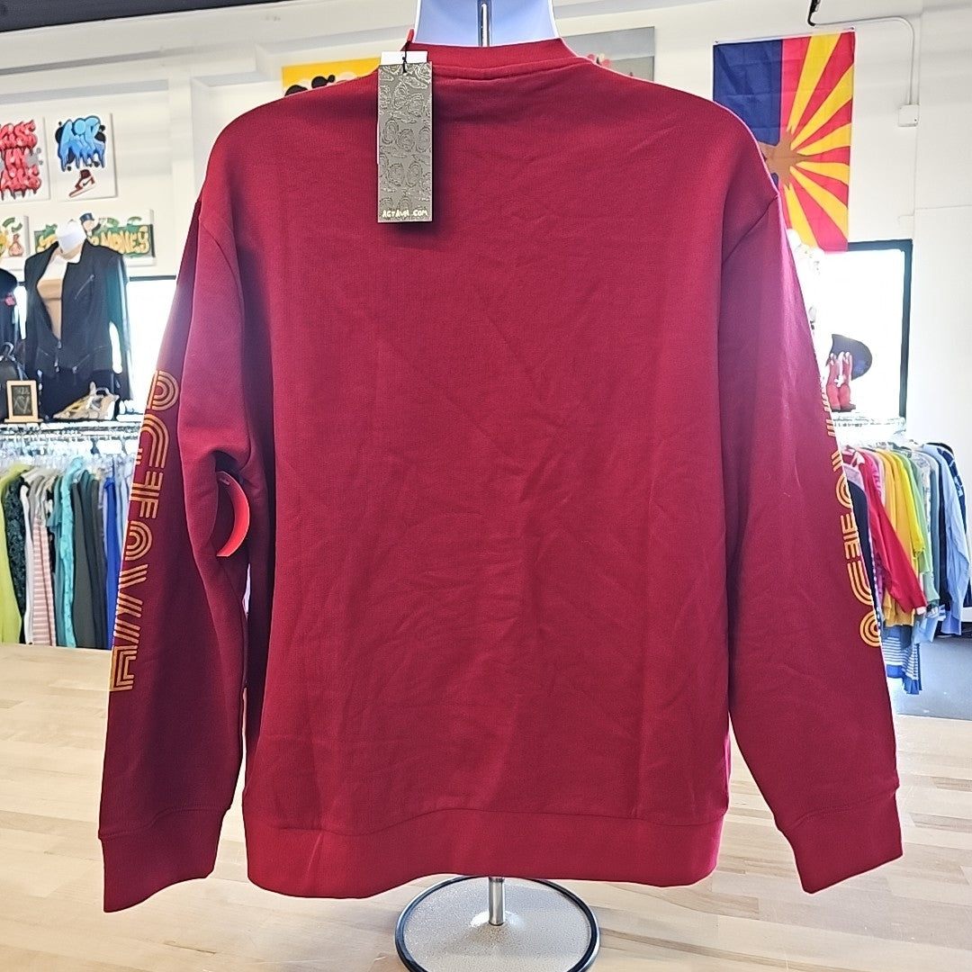 AGTAWH Size XL Red New MENS Long Sleeve Shirt