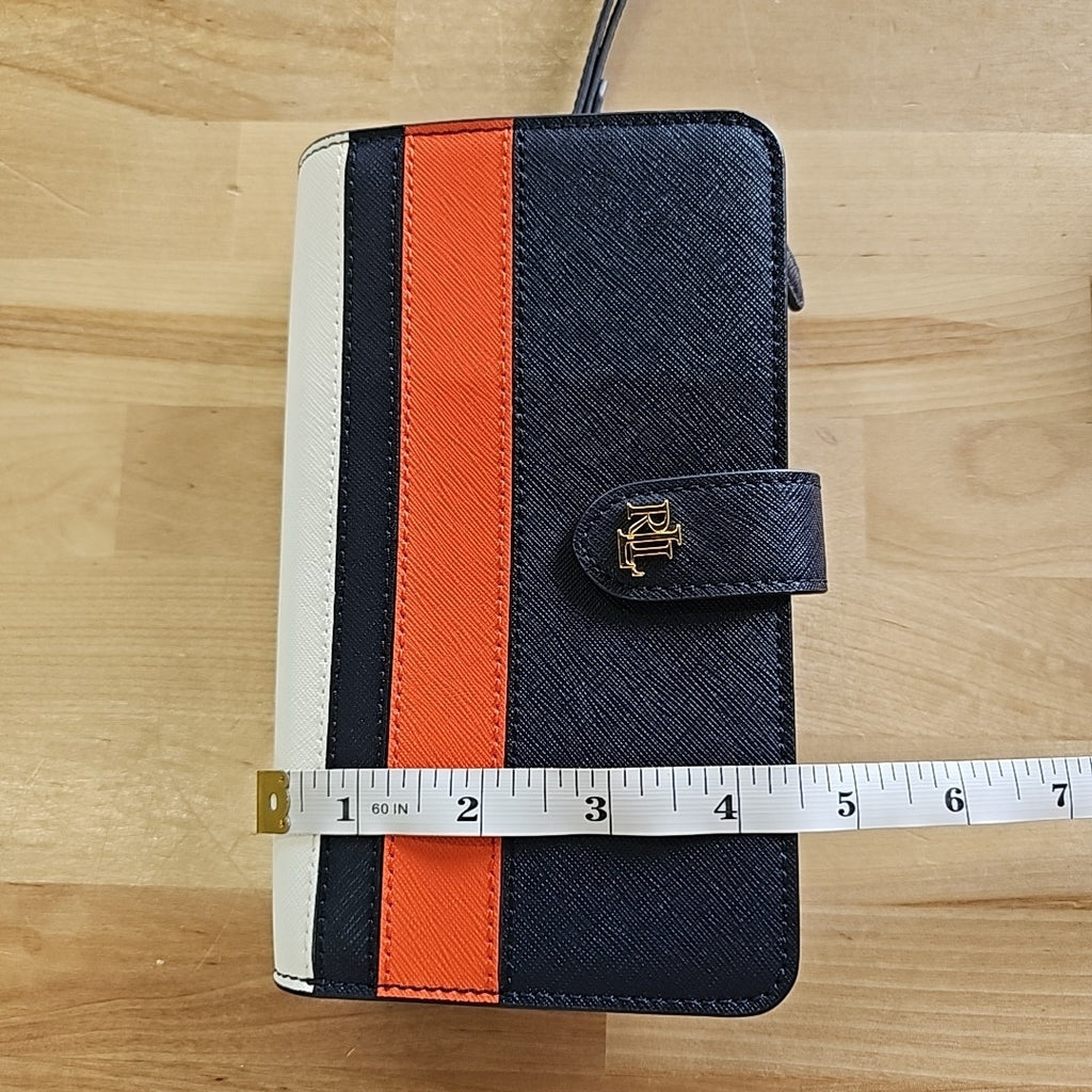 Ralph Lauren Multi-Color Leather Wristlet