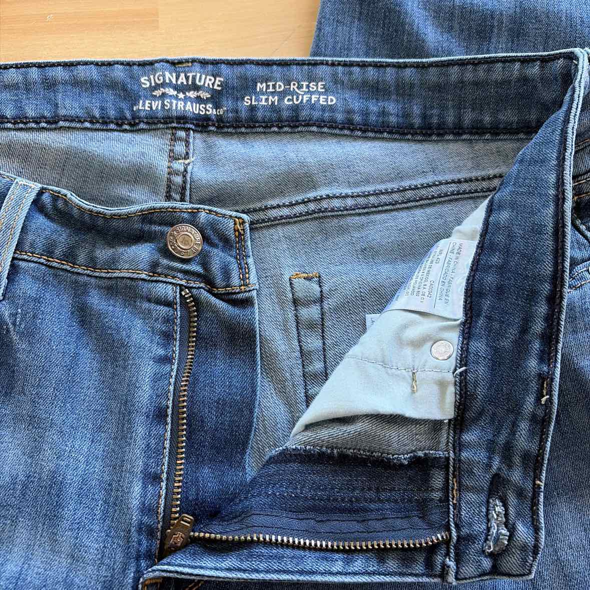 Levi's Size 14 Blue Preloved Jeans