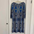 Maggy London Size 8 Blue Preloved Dress