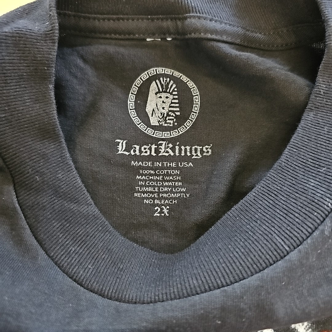Last Kings Size 2XL Black MENS T-shirt