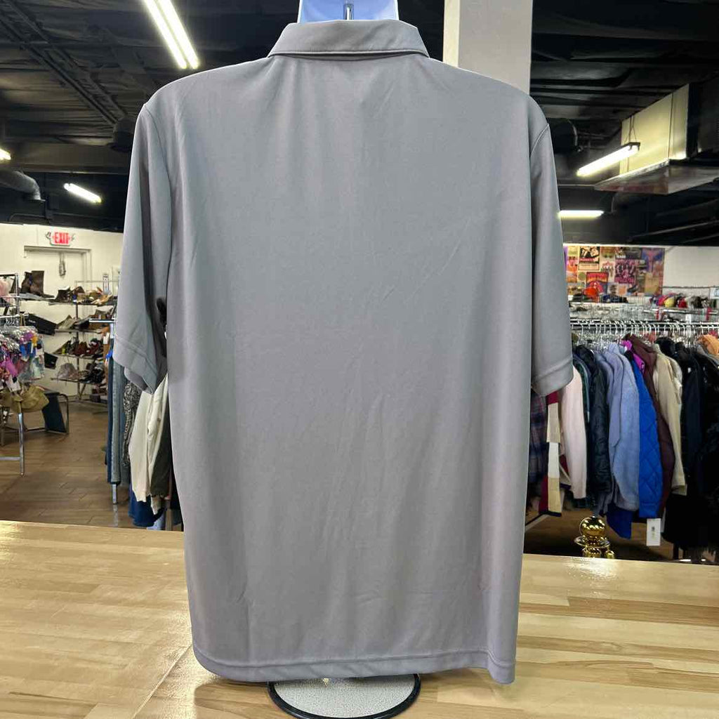 Team 365 Size L Gray Preloved MENS Polo