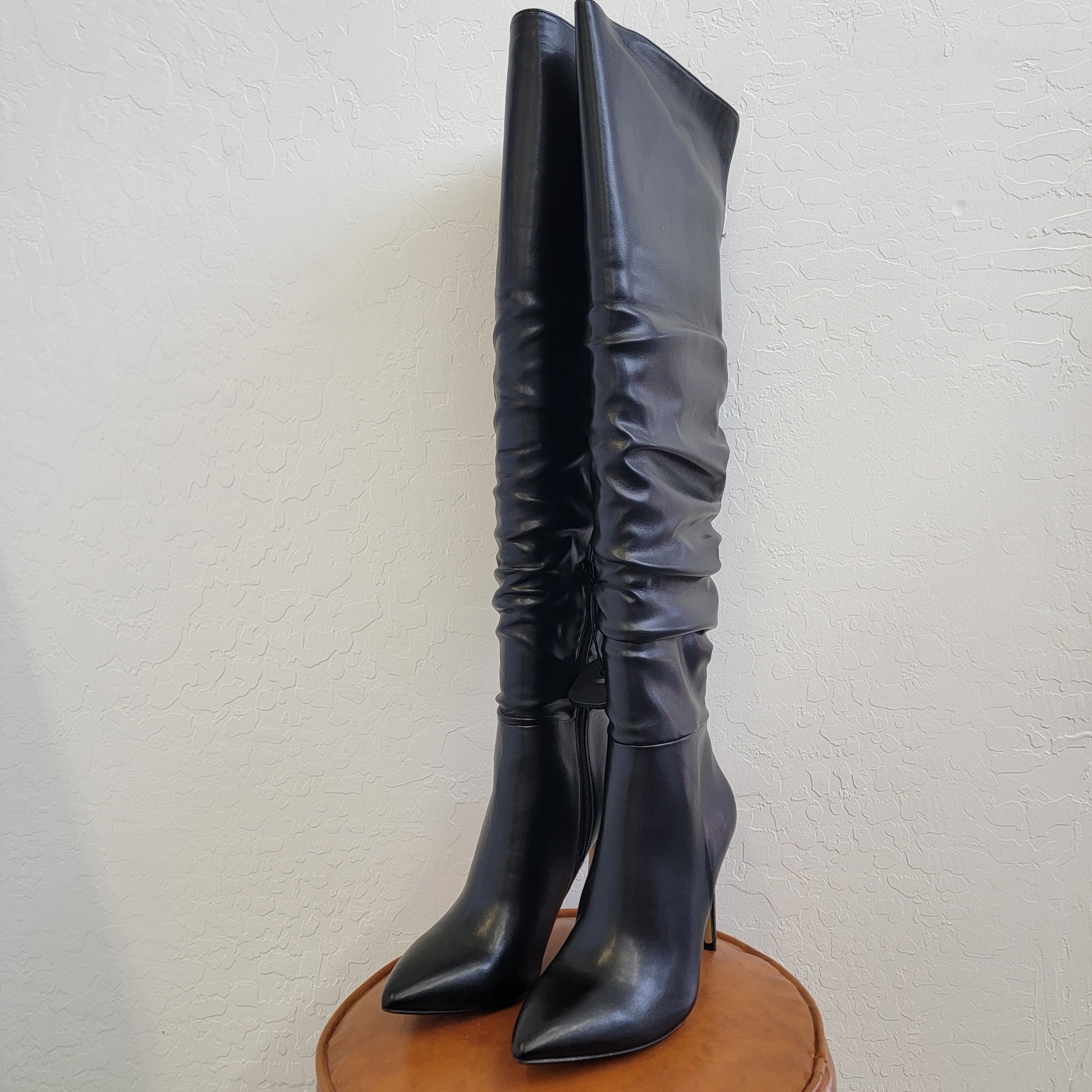 INC Black Boots 7.5
