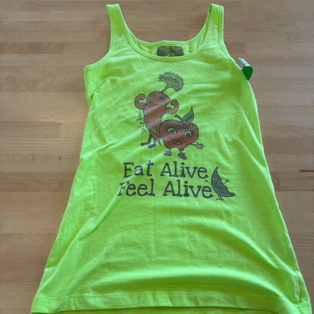 Third Eye Threads Size M Green Preloved Tank