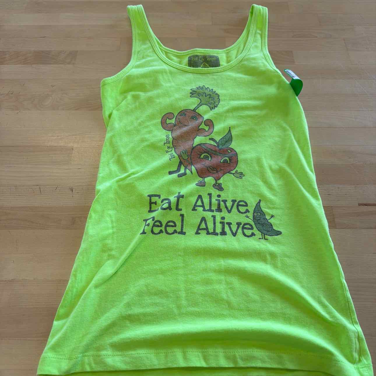 Third Eye Threads Size M Green Preloved Tank