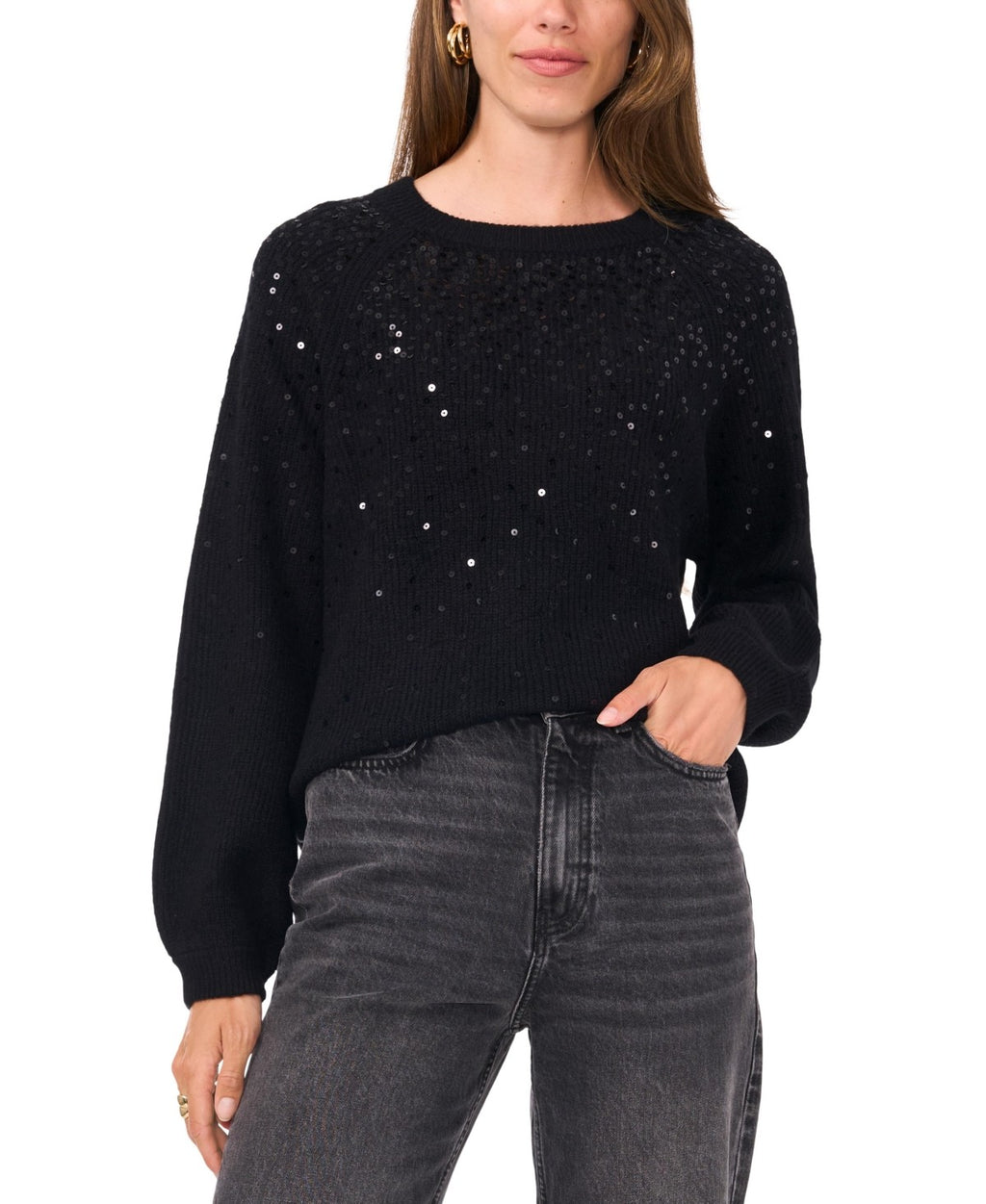 Vince Camuto Sequin Sweater