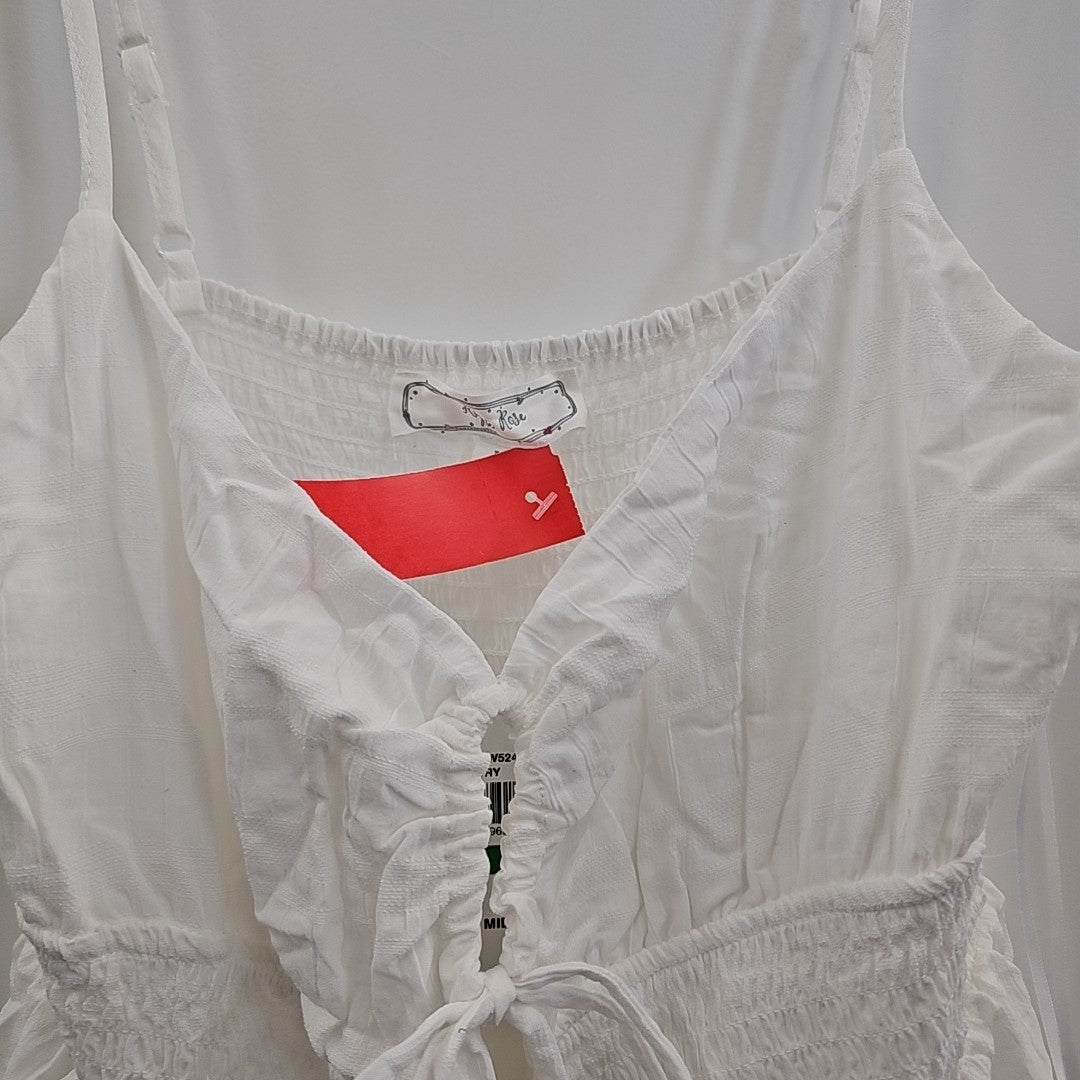 hippie rose Size L White New Dress