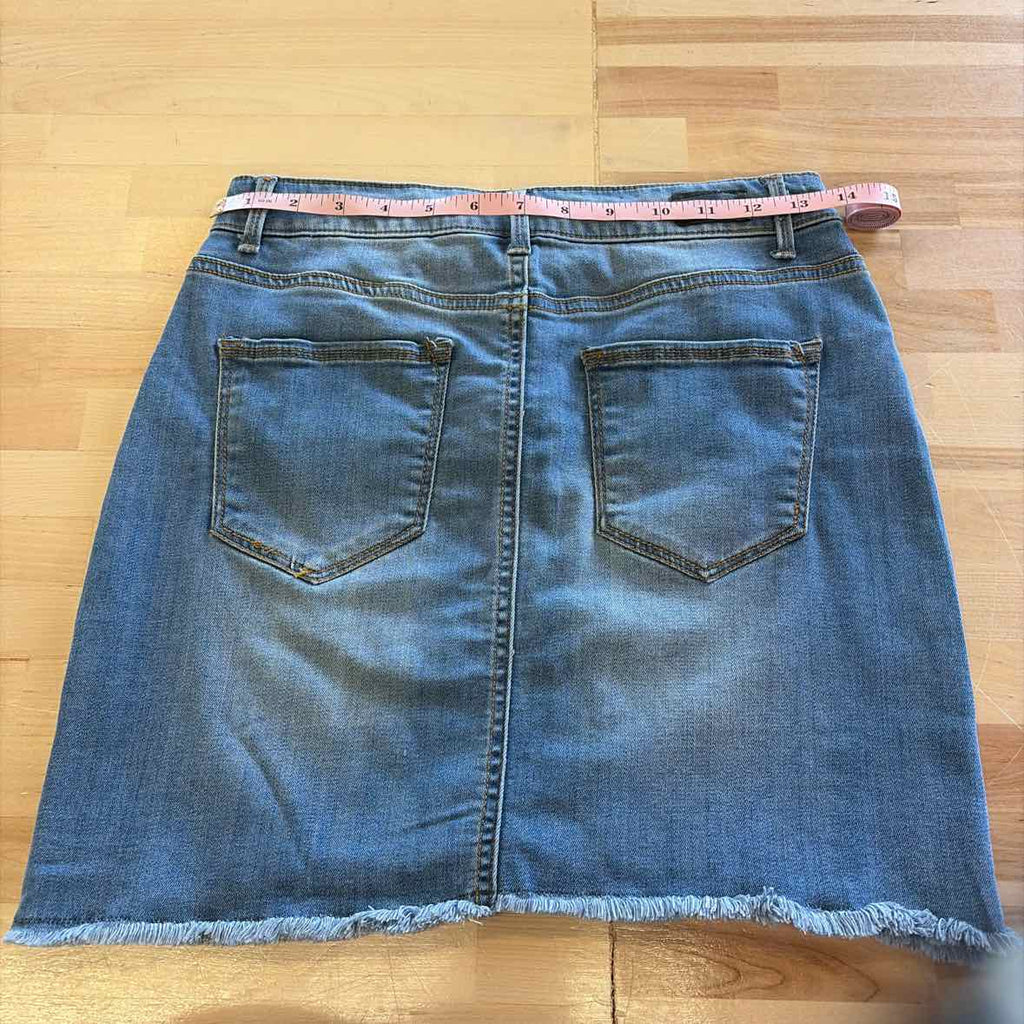 Black Label Size S Blue Preloved Skirt
