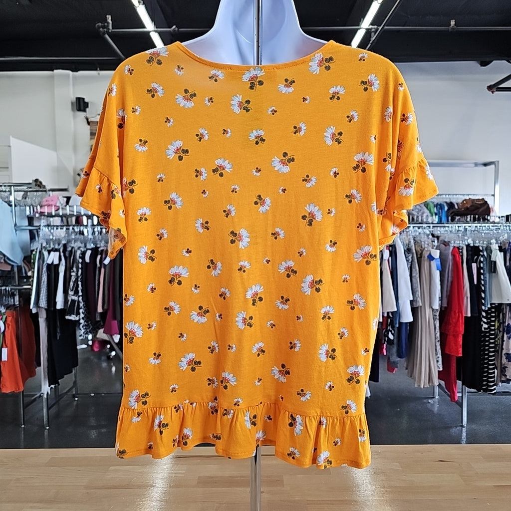 Loft Size XS Orange Blouse