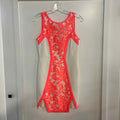 Angel Biba Size 8 White Peach Preloved Dress