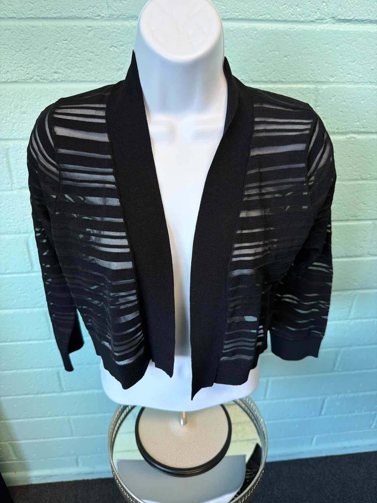 Calvin Klein Size M Black cardigan Sweater